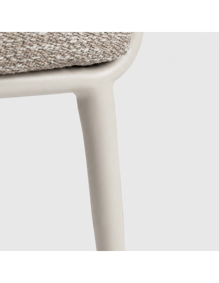 Mitara: Outdoor Eetkamerfauteuil van Doorgeverfd Stof