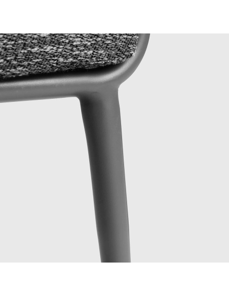 Mitara: Outdoor Eetkamerfauteuil van Doorgeverfd Stof