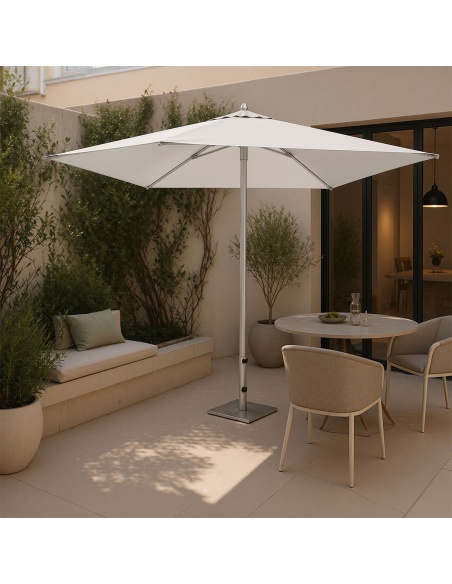 Klika: Parasol met Middenpaal en KlikOpen®-technologie