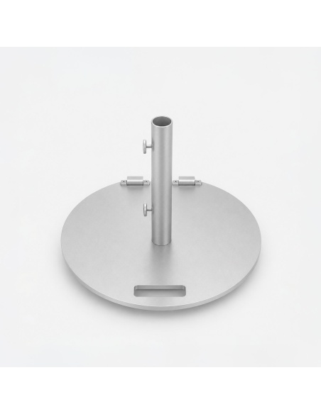 Ronde parasolfuet staal 25 kg - Compatibel met Klika en Lybra