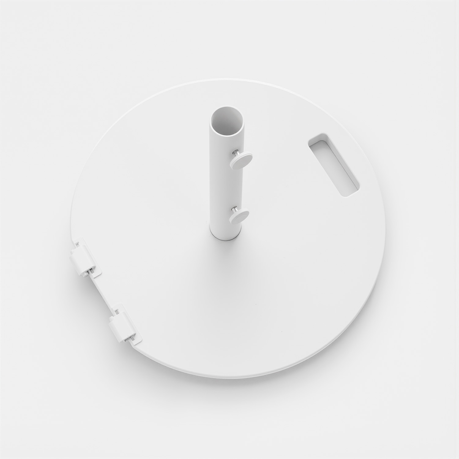 Base ombrellone rotonda acciaio 25 kg - Compatibel met Klika en Lybra 2