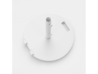 Base ombrellone rotonda acciaio 25 kg - Compatibel met Klika en Lybra