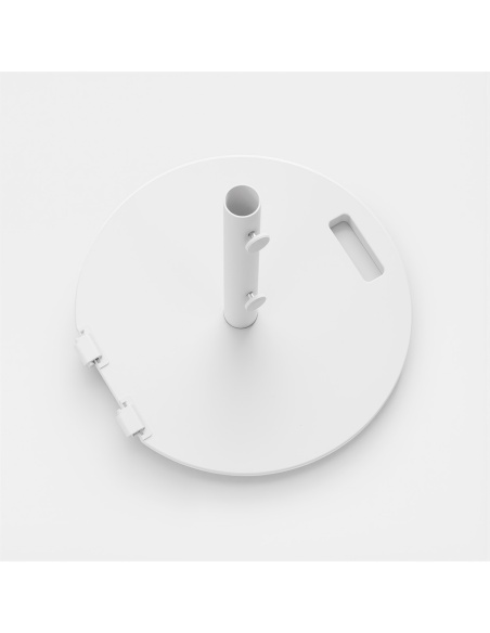 Base ombrellone rotonda acciaio 25 kg - Compatibel met Klika en Lybra