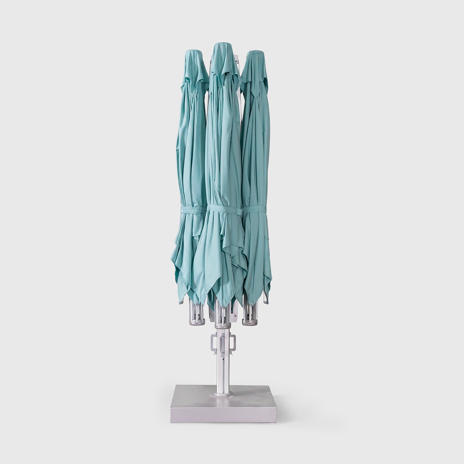 Cygnus Qadro: Zweefparasol met Vier Doeken 6×6 m 2