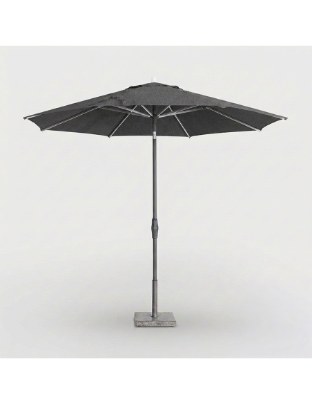 Lybra: Kantelbare Parasol met Centrale Paal en EquiTilt®-Technologie