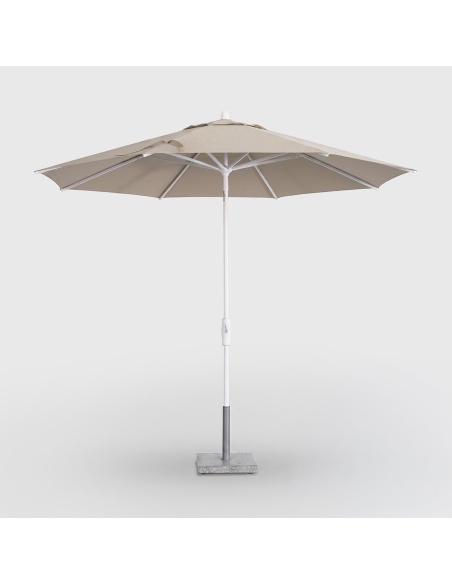 Lybra: Kantelbare Parasol met Centrale Paal en EquiTilt®-Technologie