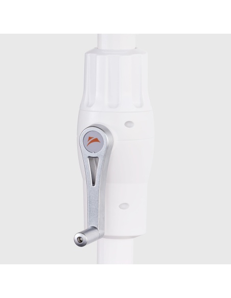 Lybra: Kantelbare Parasol met Centrale Paal en EquiTilt®-Technologie