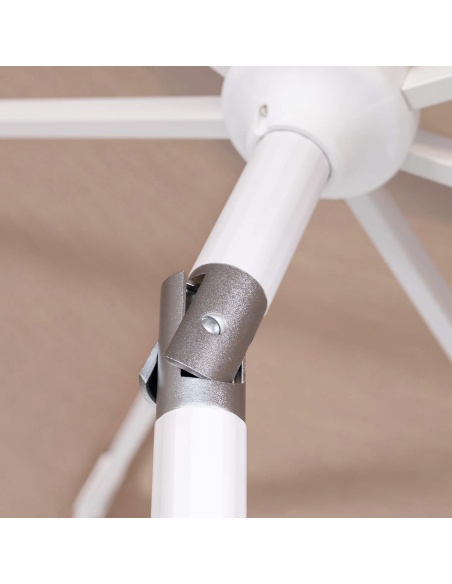 Lybra: Kantelbare Parasol met Centrale Paal en EquiTilt®-Technologie