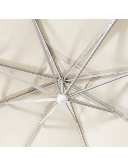 Auriga: Verlichte Parasol met Zijarm