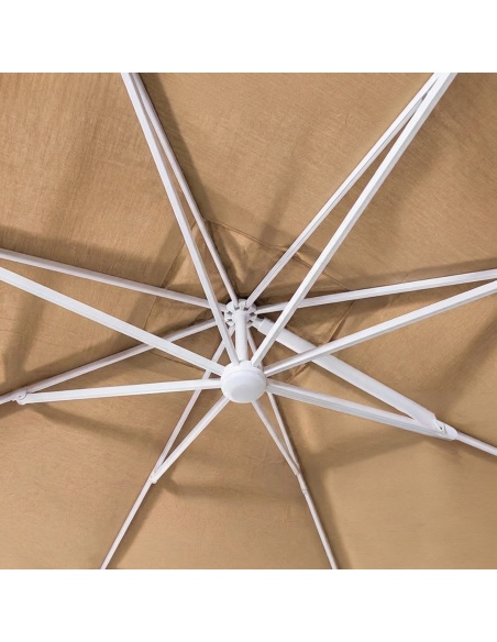 Auriga: Verlichte Parasol met Zijarm