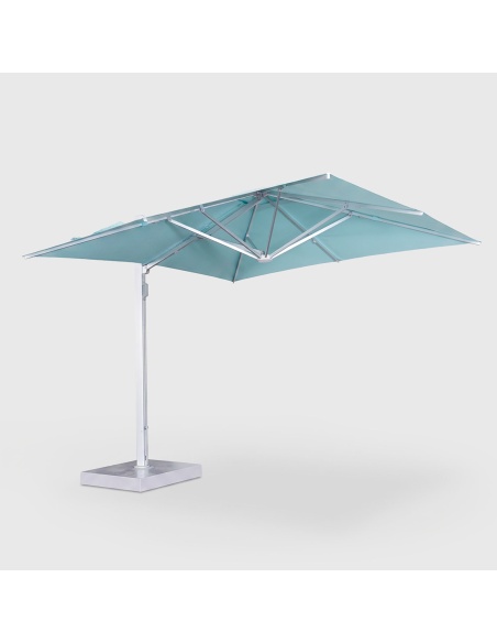 Cygnus: Cantilever Parasol met Zijarm Push-Open