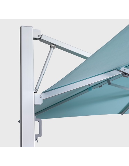 Cygnus: Cantilever Parasol met Zijarm Push-Open