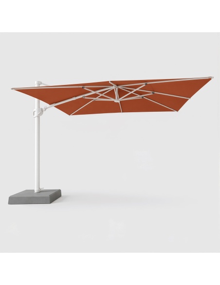 Auriga: Verlichte Parasol met Zijarm