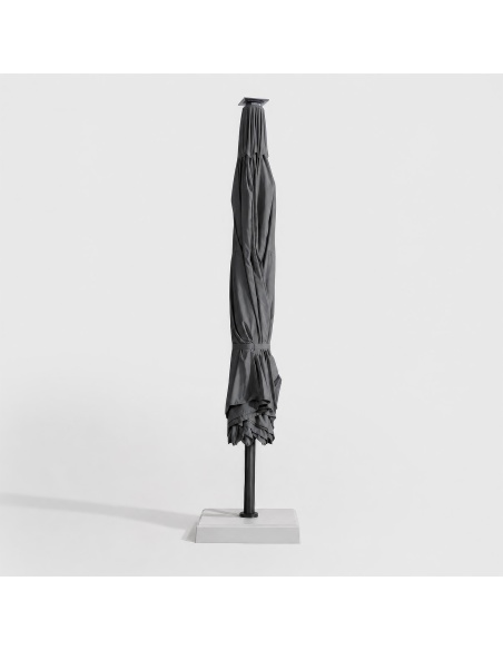 Hydrus: Professionele Parasol met Centrale Mast 5×5 m en Ø6 m