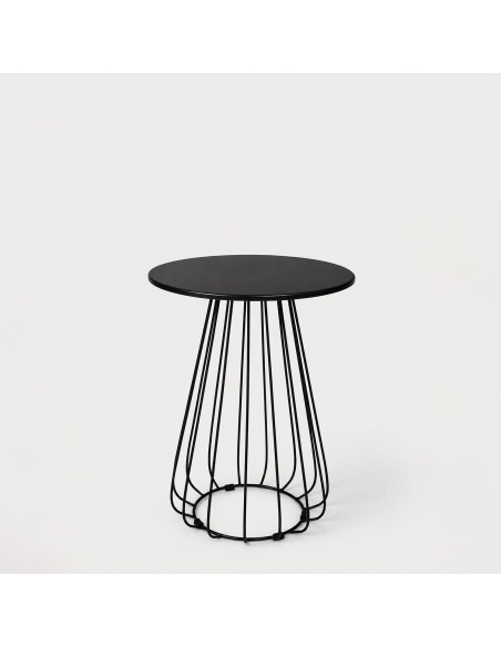 Plaka: Design Bistrotafel Voor Buiten van Rond Staal