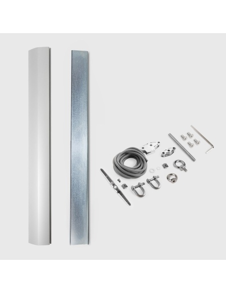 Alu Simple Extension - Verlenging voor mast van schaduwdoek