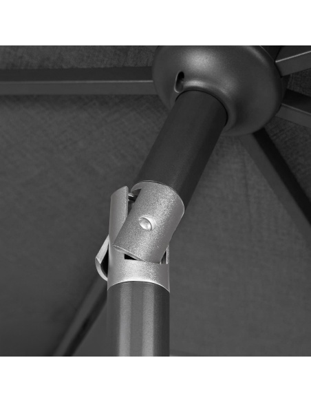 Lybra: Kantelbare Parasol met Centrale Paal en EquiTilt®-Technologie