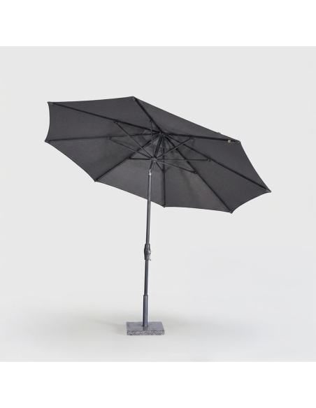 Lybra: Kantelbare Parasol met Centrale Paal en EquiTilt®-Technologie