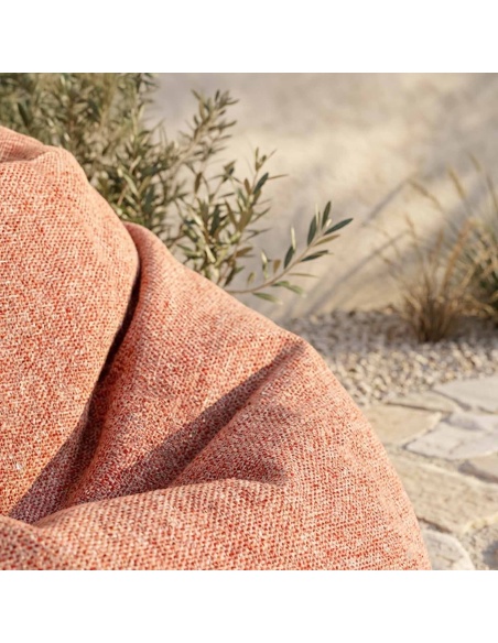 Thera Maxi: XL outdoor zitzak van bouclé, bestand tegen regen en UV