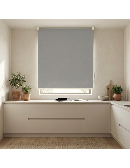 Blackout Rolgordijn op Maat, Kyma Canvas Blackout