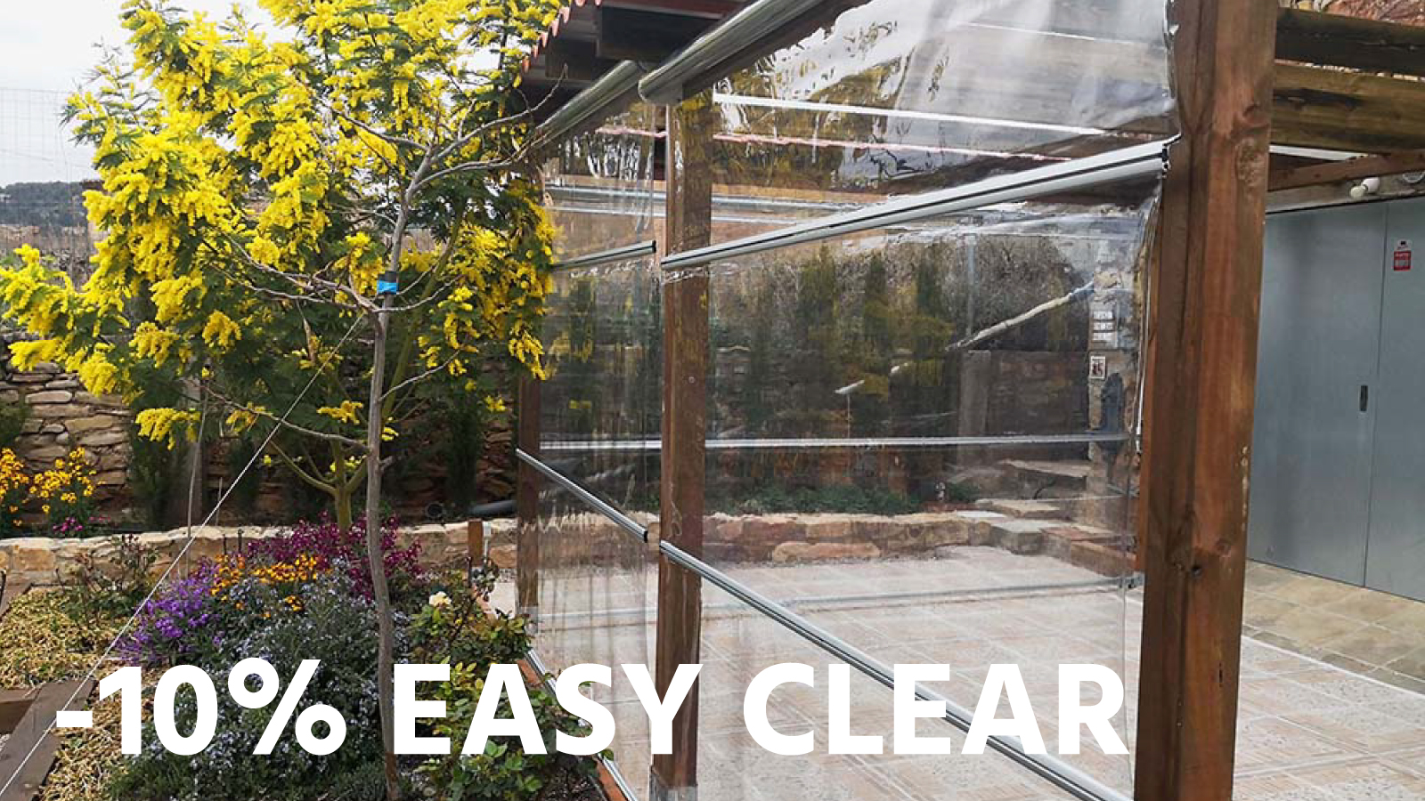 tenda a caduta easy clear