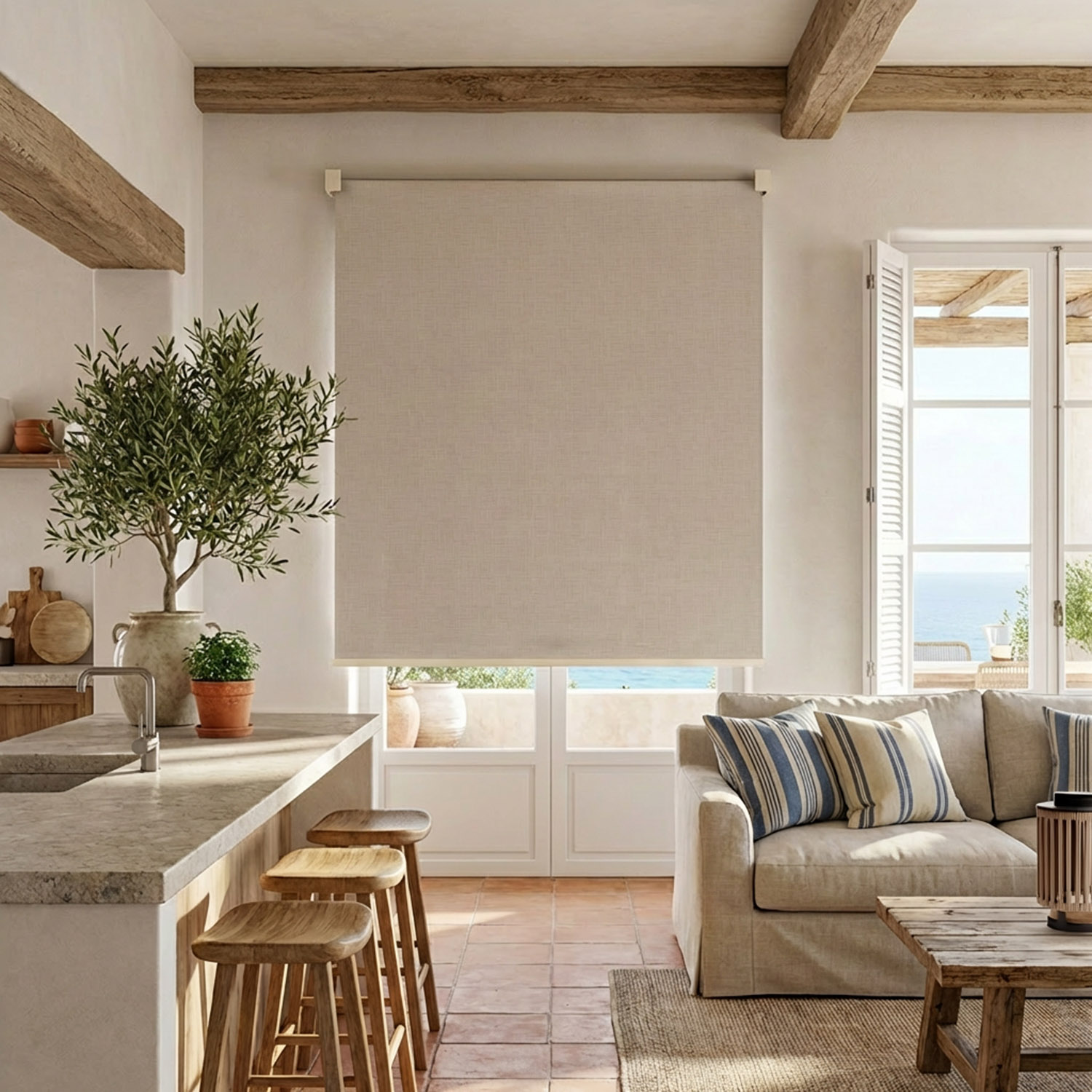 Canvas Blackout - Desert Beige