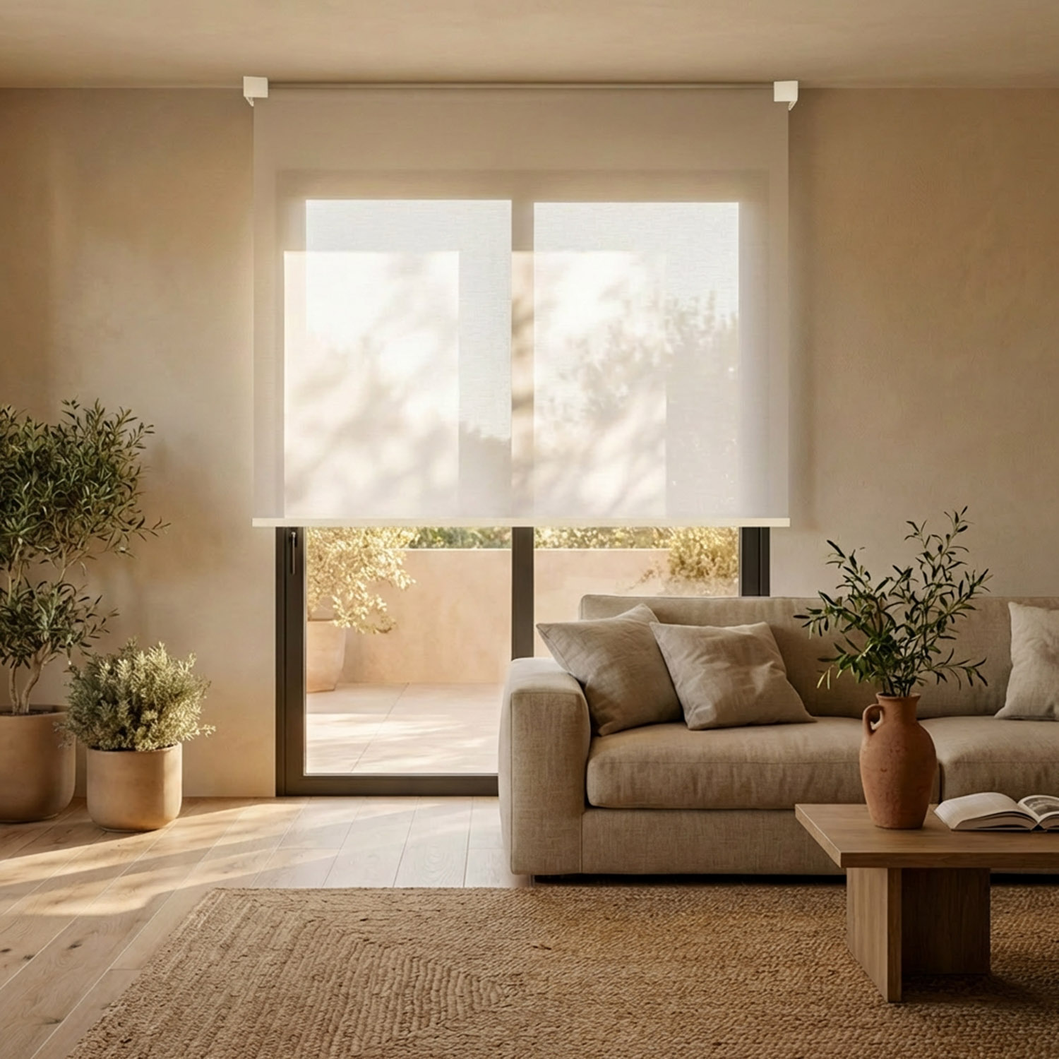 Satin Collection - Cotton White