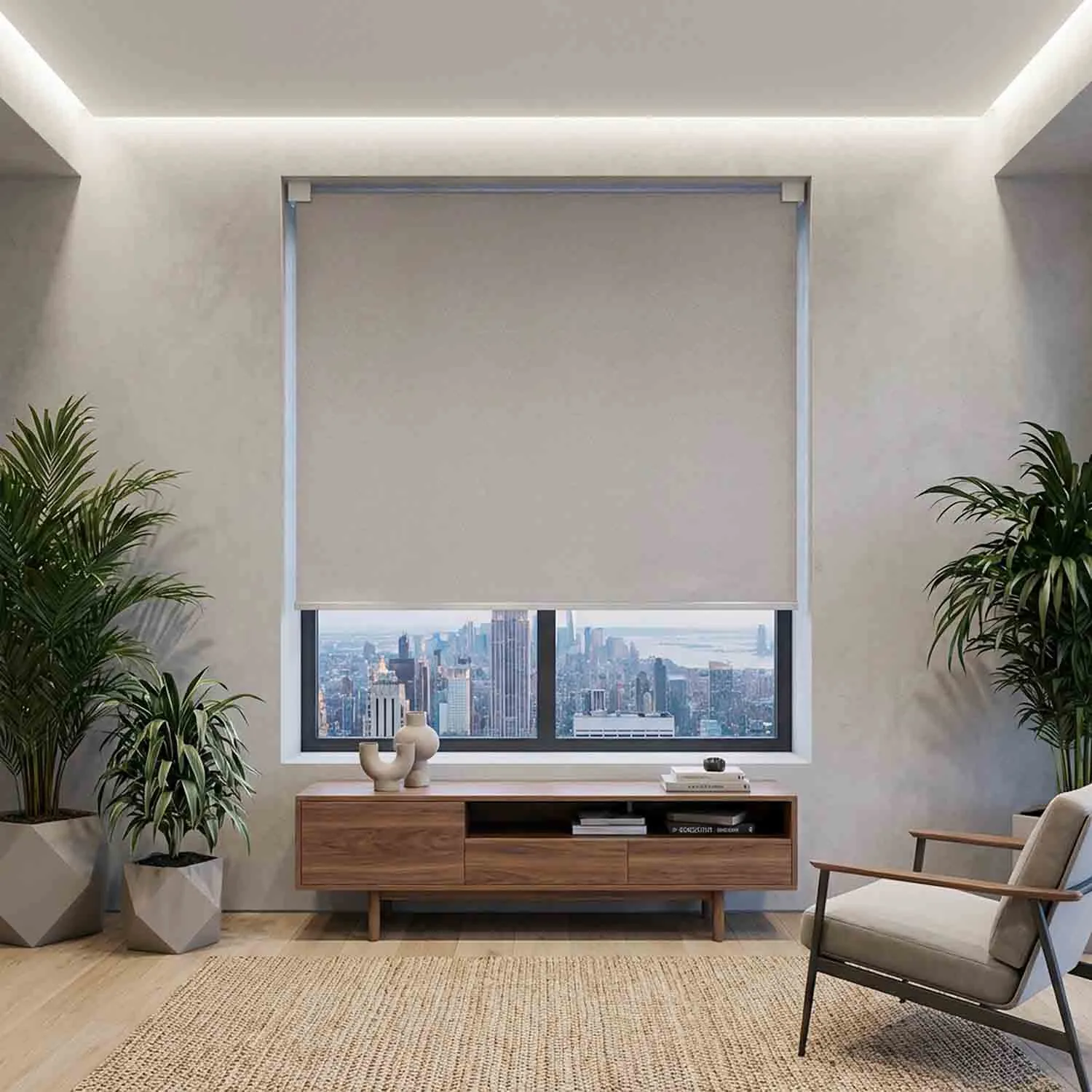 Blend Blackout Silver Grey – profiel Grey