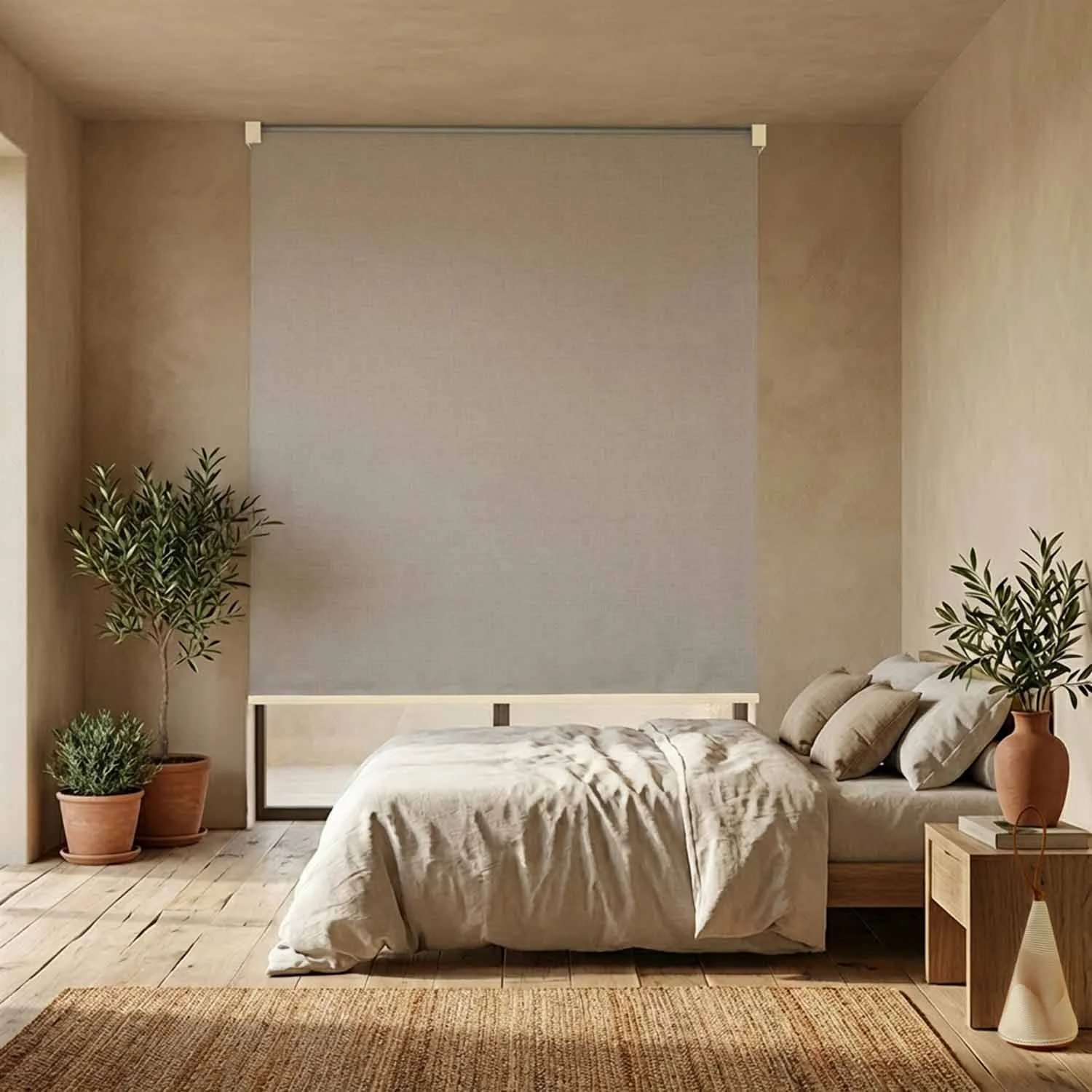 Canvas Blackout Cloud Grey – profiel Natural Taupe